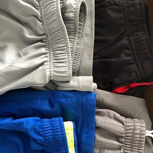 Lot of 4 piece athletic shorts and pants